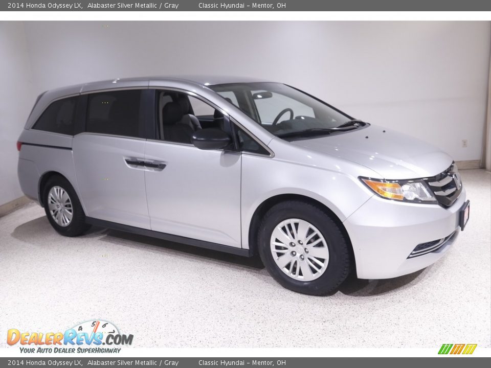 2014 Honda Odyssey LX Alabaster Silver Metallic / Gray Photo #1