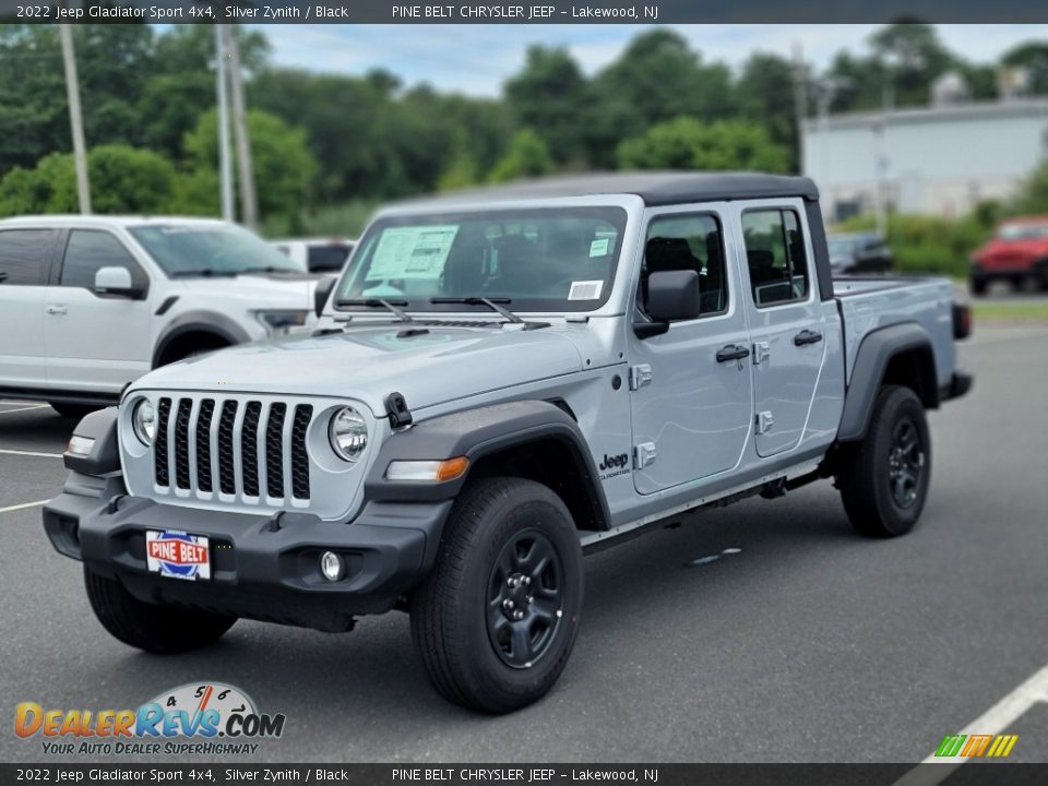 2022 Jeep Gladiator Sport 4x4 Silver Zynith / Black Photo #1