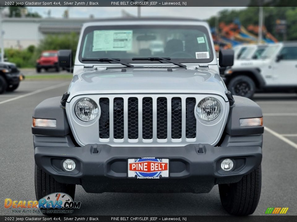 2022 Jeep Gladiator Sport 4x4 Silver Zynith / Black Photo #2