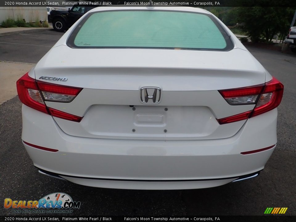 2020 Honda Accord LX Sedan Platinum White Pearl / Black Photo #3