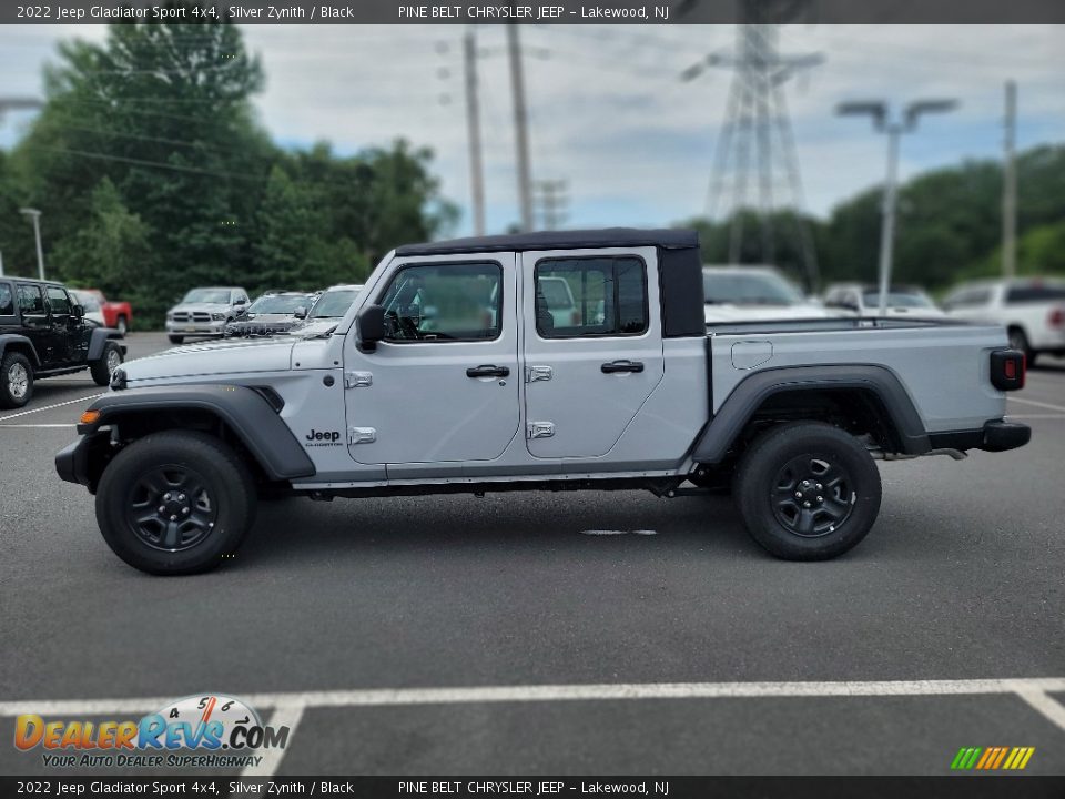 2022 Jeep Gladiator Sport 4x4 Silver Zynith / Black Photo #3