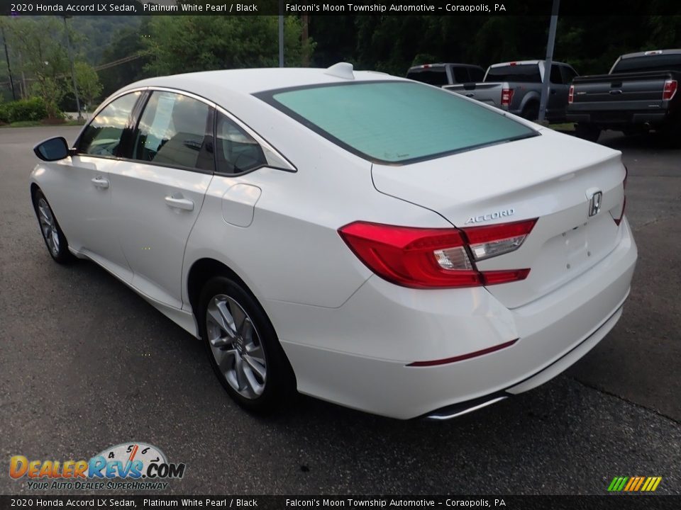 2020 Honda Accord LX Sedan Platinum White Pearl / Black Photo #4