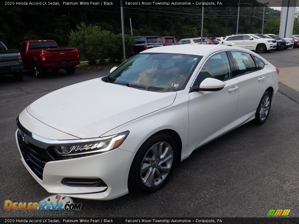 2020 Honda Accord LX Sedan Platinum White Pearl / Black Photo #6