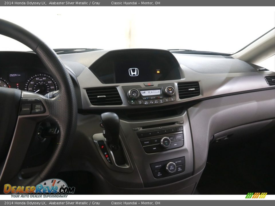 2014 Honda Odyssey LX Alabaster Silver Metallic / Gray Photo #9