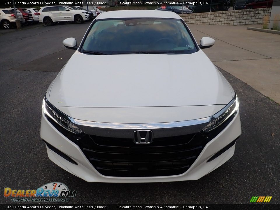 2020 Honda Accord LX Sedan Platinum White Pearl / Black Photo #7