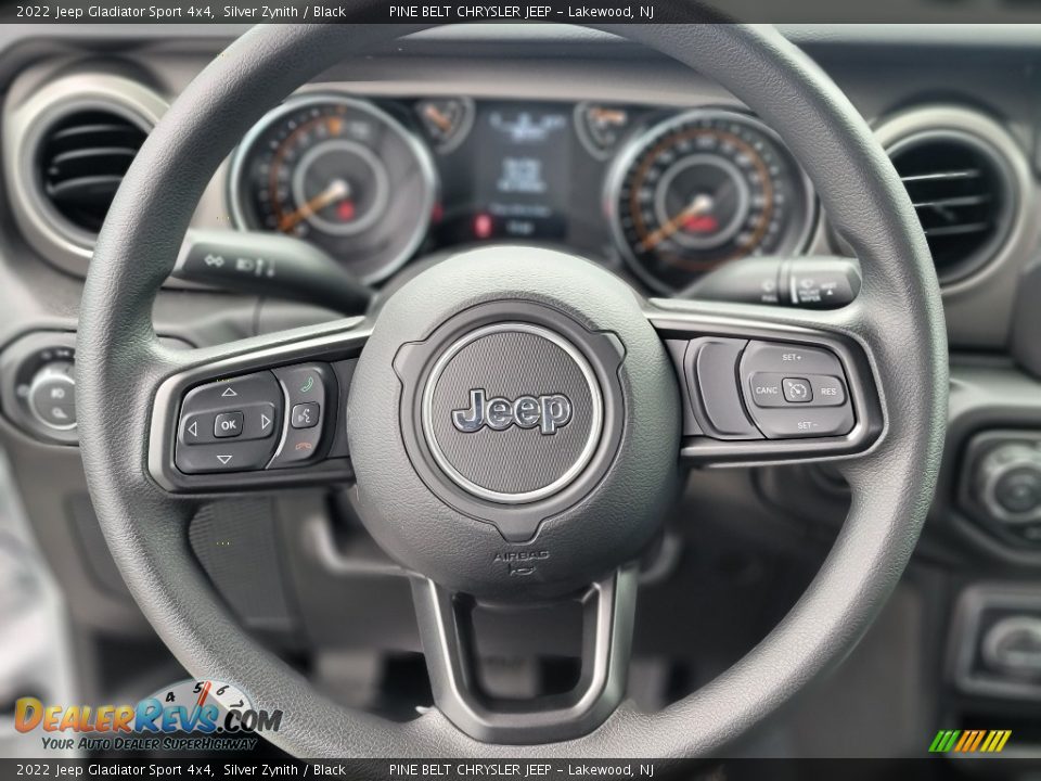2022 Jeep Gladiator Sport 4x4 Steering Wheel Photo #8