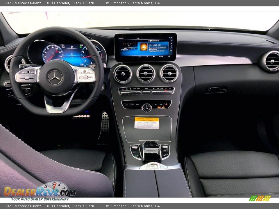 Dashboard of 2022 Mercedes-Benz C 300 Cabriolet Photo #6