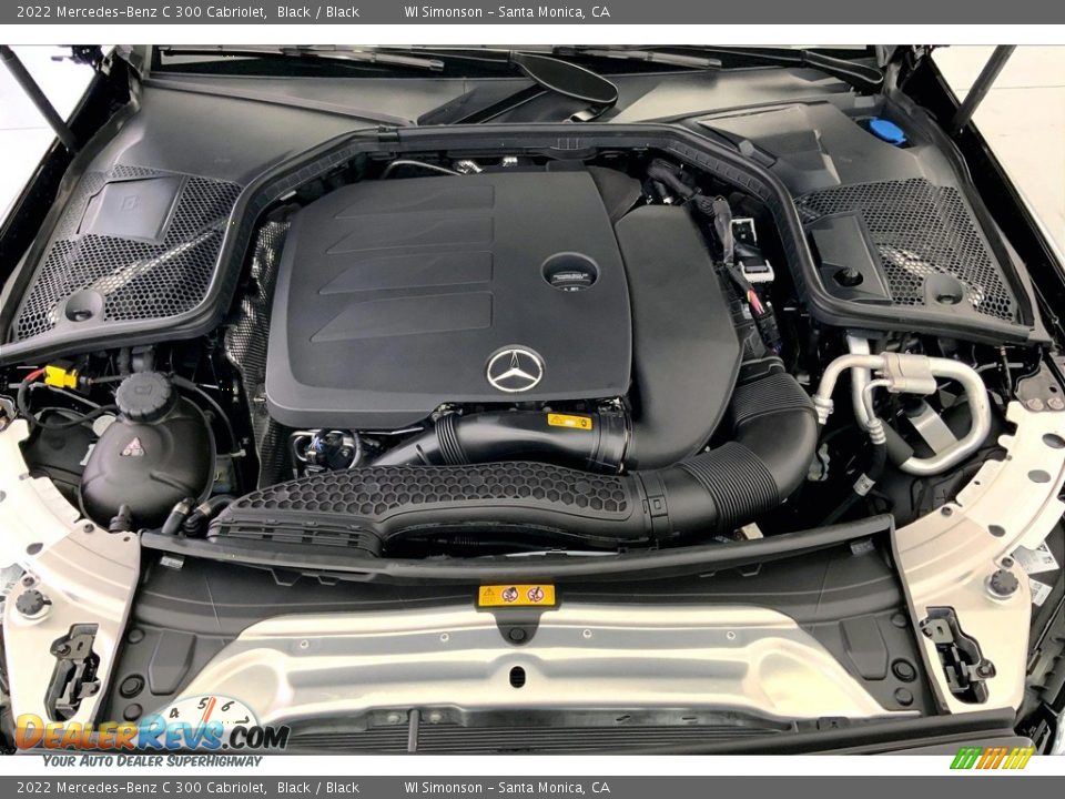 2022 Mercedes-Benz C 300 Cabriolet 2.0 Liter Turbocharged DOHC 16-Valve VVT 4 Cylinder Engine Photo #9