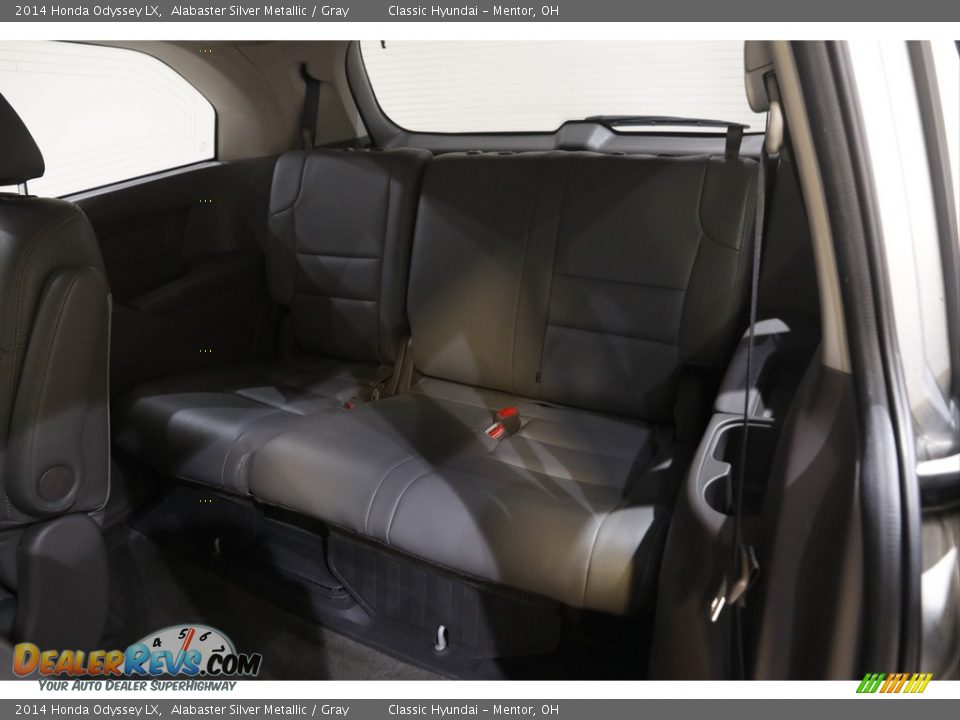 2014 Honda Odyssey LX Alabaster Silver Metallic / Gray Photo #19