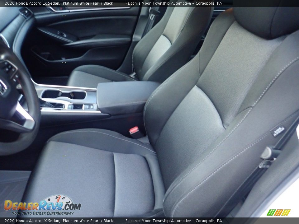 2020 Honda Accord LX Sedan Platinum White Pearl / Black Photo #16