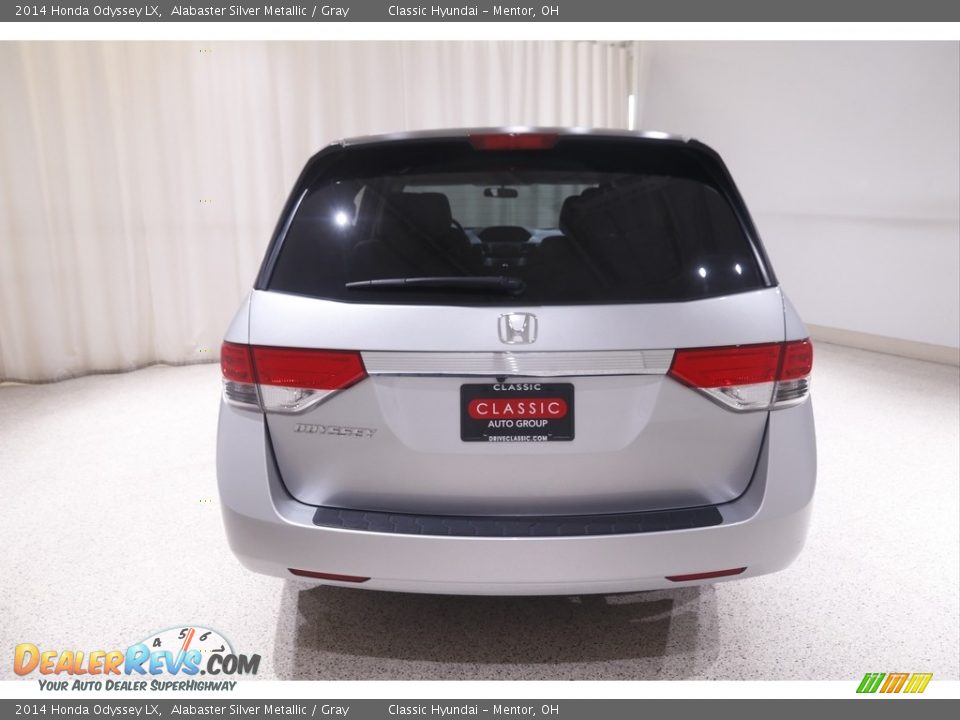 2014 Honda Odyssey LX Alabaster Silver Metallic / Gray Photo #20