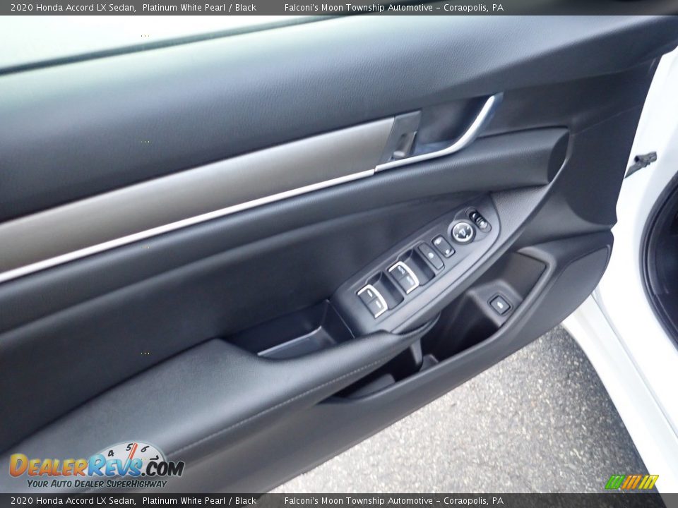 2020 Honda Accord LX Sedan Platinum White Pearl / Black Photo #21