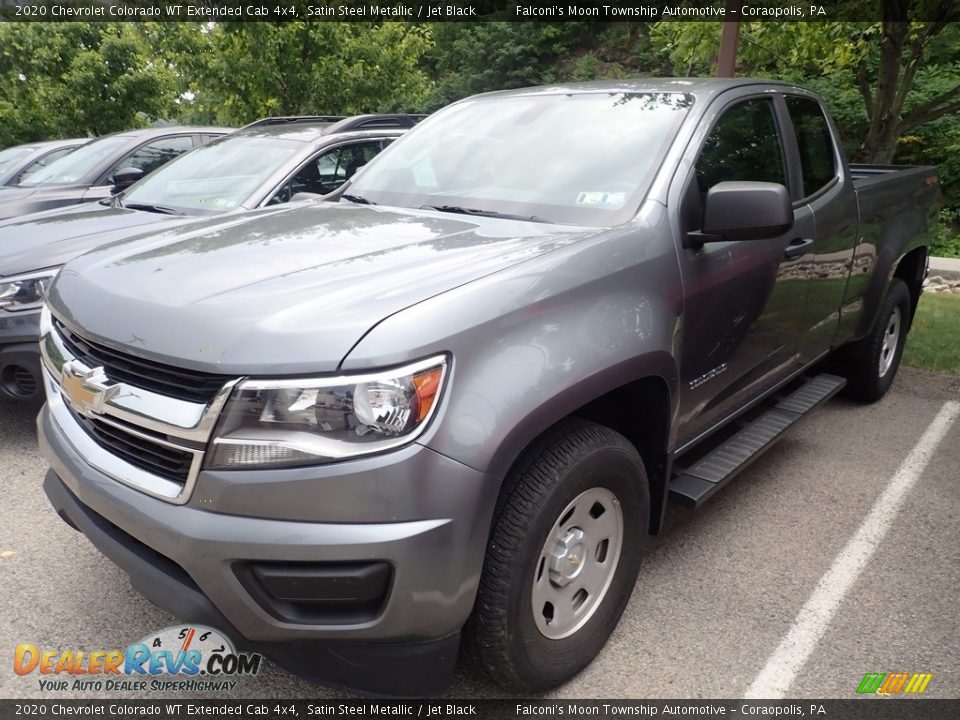 2020 Chevrolet Colorado WT Extended Cab 4x4 Satin Steel Metallic / Jet Black Photo #1