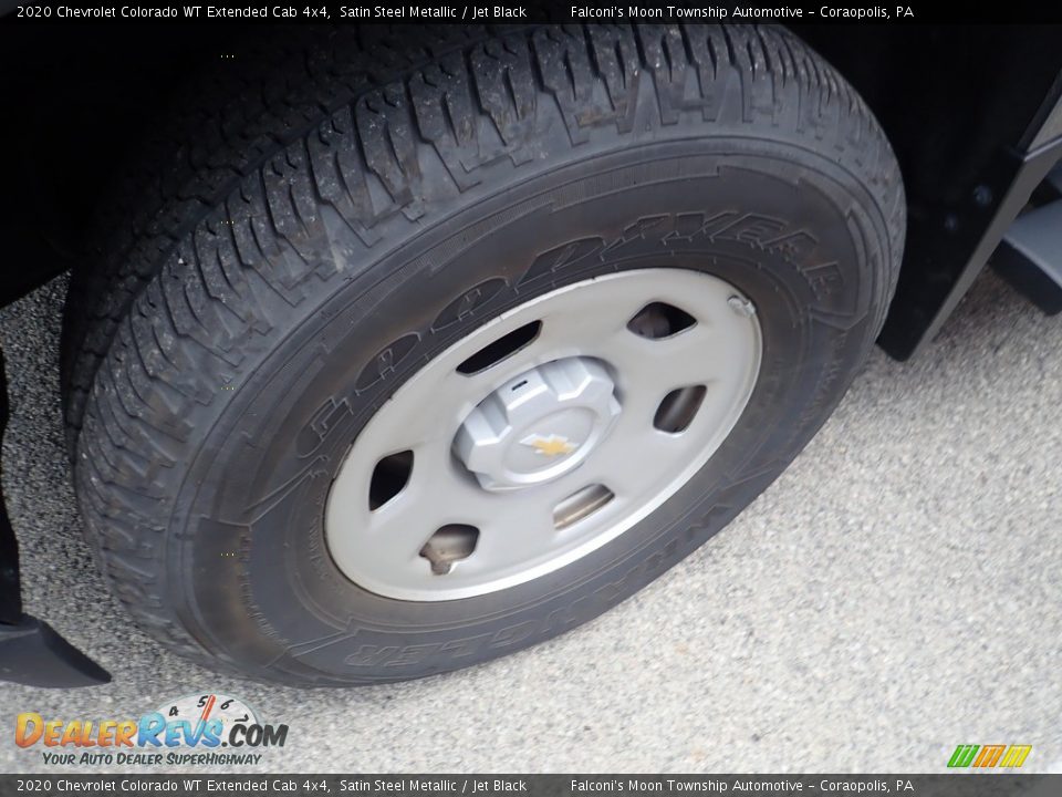 2020 Chevrolet Colorado WT Extended Cab 4x4 Satin Steel Metallic / Jet Black Photo #2