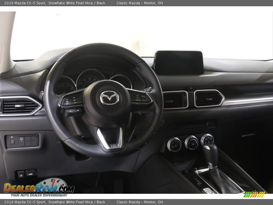 2019 Mazda CX-5 Sport Snowflake White Pearl Mica / Black Photo #6