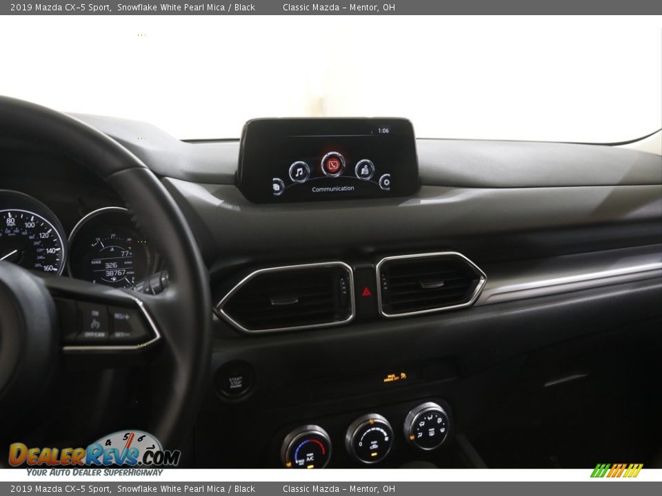 2019 Mazda CX-5 Sport Snowflake White Pearl Mica / Black Photo #9