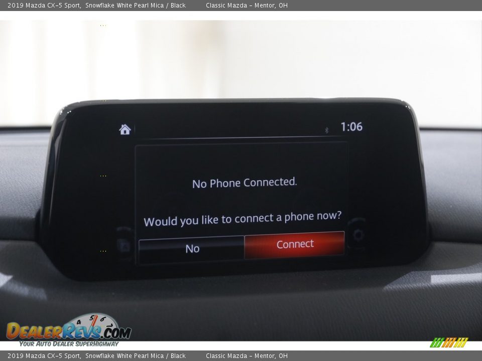 2019 Mazda CX-5 Sport Snowflake White Pearl Mica / Black Photo #10