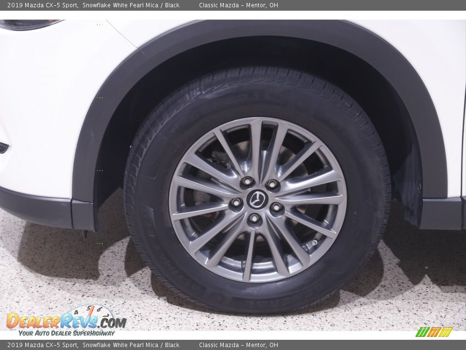 2019 Mazda CX-5 Sport Snowflake White Pearl Mica / Black Photo #18