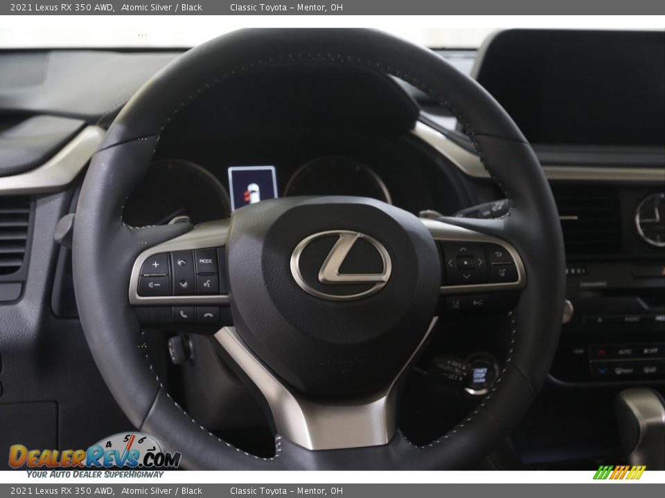2021 Lexus RX 350 AWD Atomic Silver / Black Photo #7