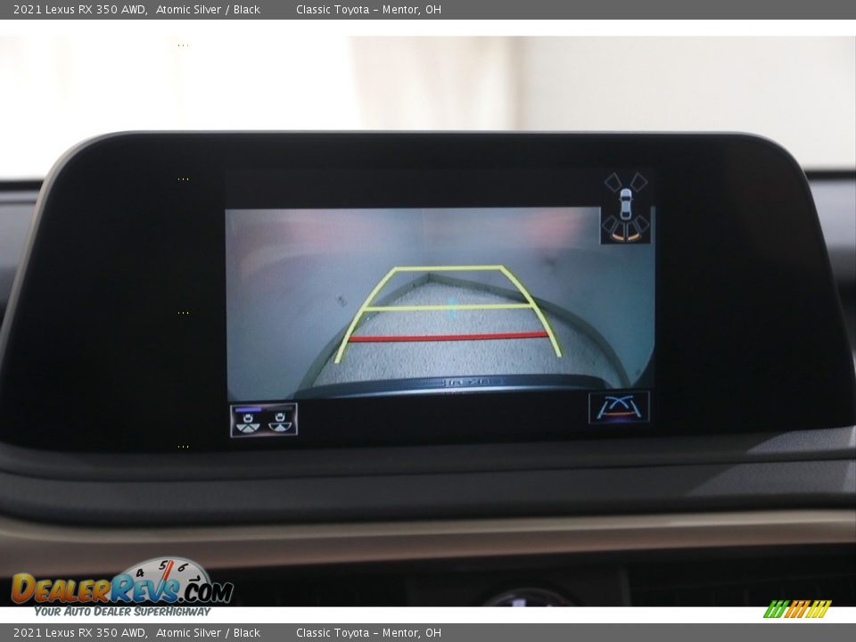 2021 Lexus RX 350 AWD Atomic Silver / Black Photo #11