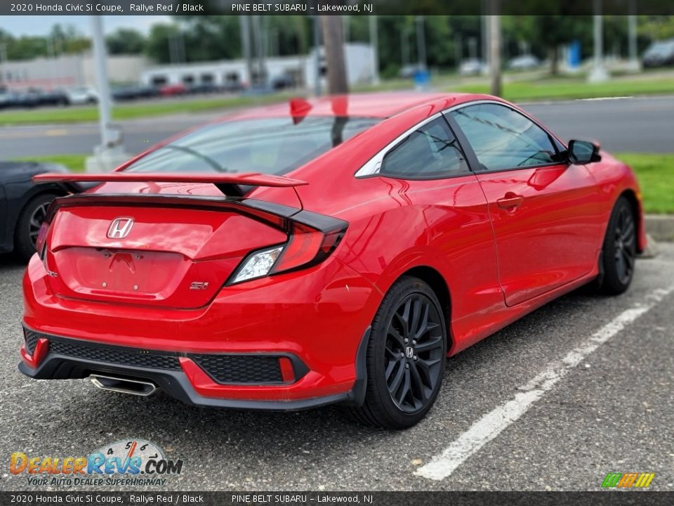 2020 Honda Civic Si Coupe Rallye Red / Black Photo #6