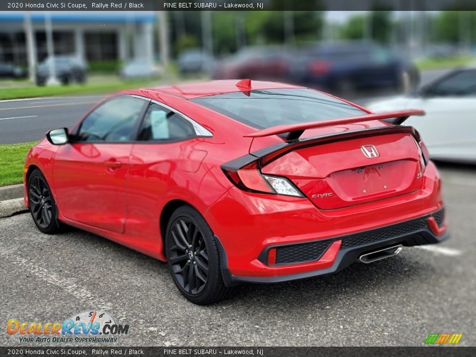 2020 Honda Civic Si Coupe Rallye Red / Black Photo #8