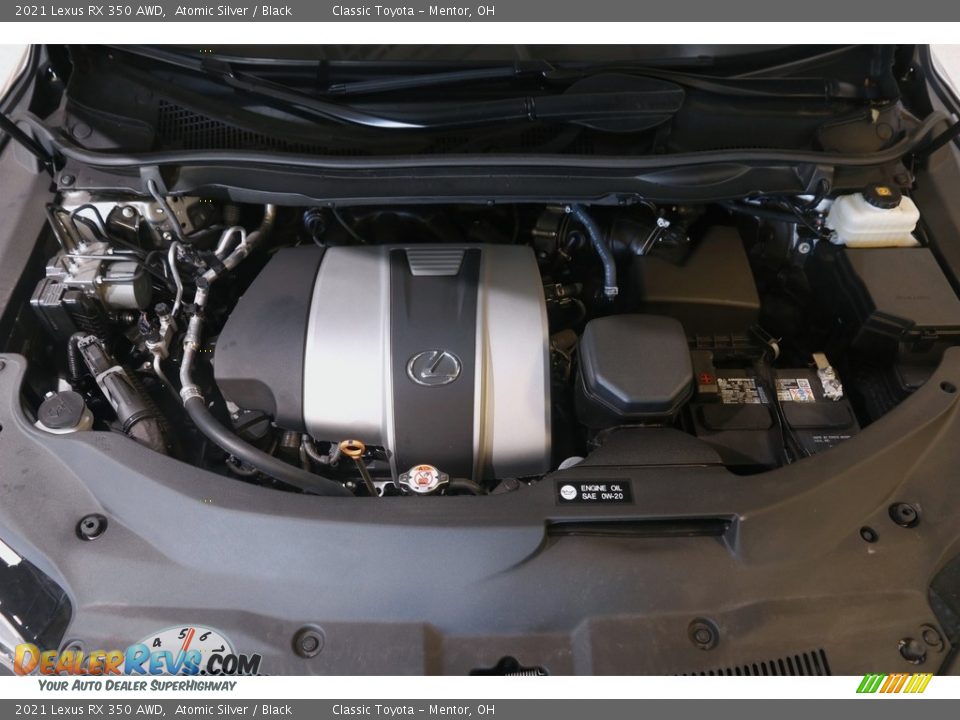 2021 Lexus RX 350 AWD Atomic Silver / Black Photo #19