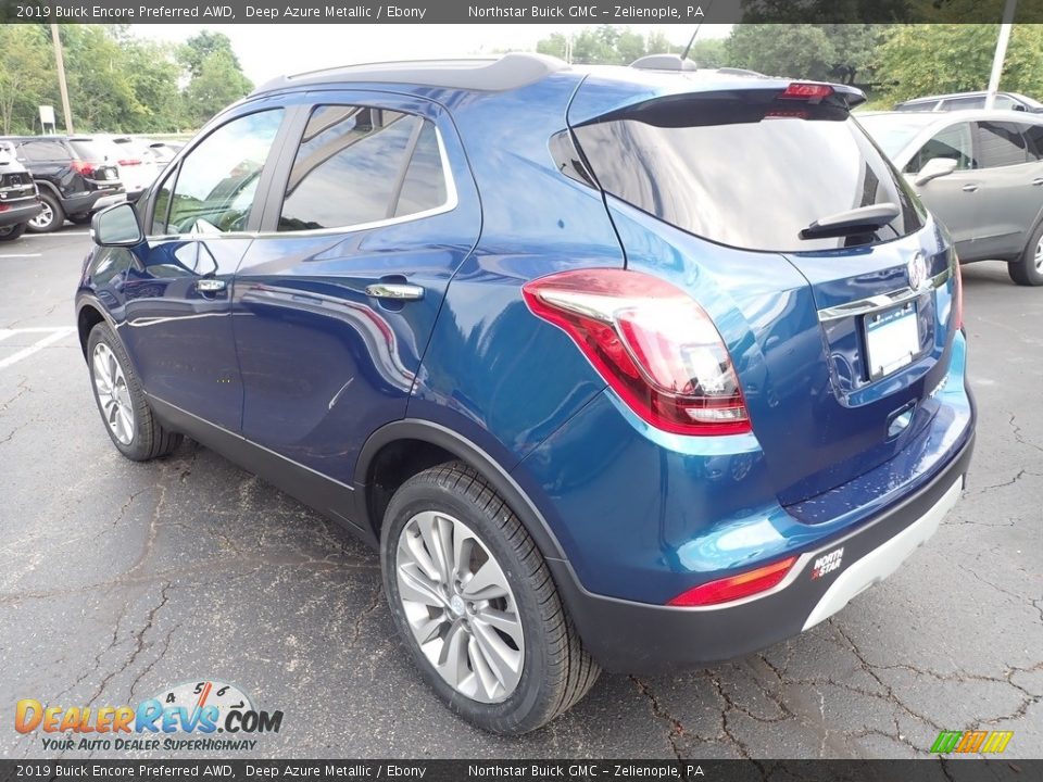 2019 Buick Encore Preferred AWD Deep Azure Metallic / Ebony Photo #3