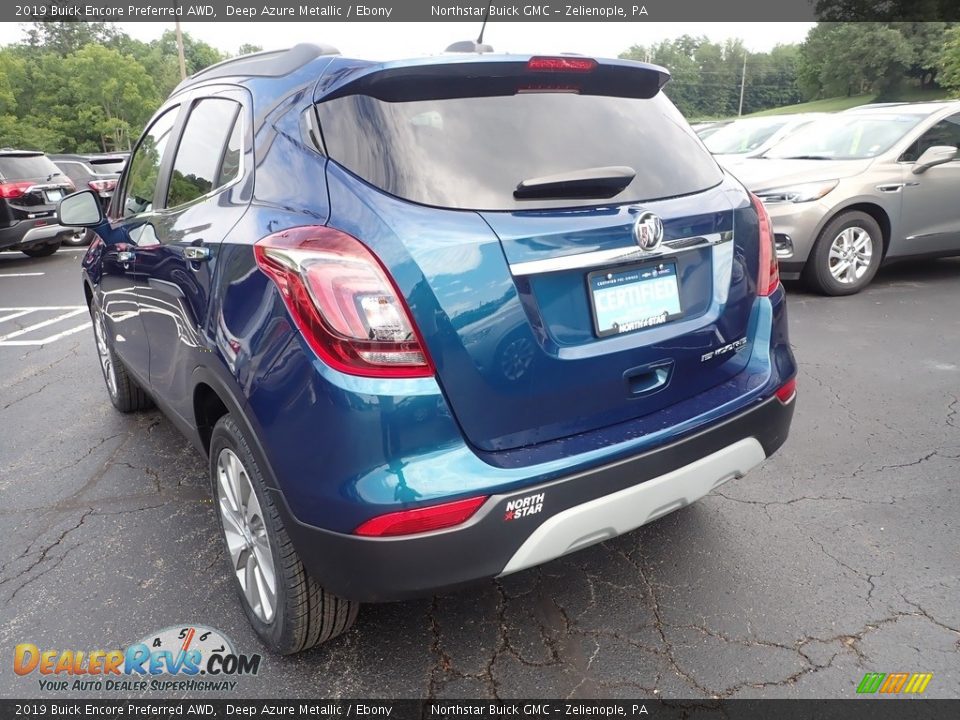 2019 Buick Encore Preferred AWD Deep Azure Metallic / Ebony Photo #4