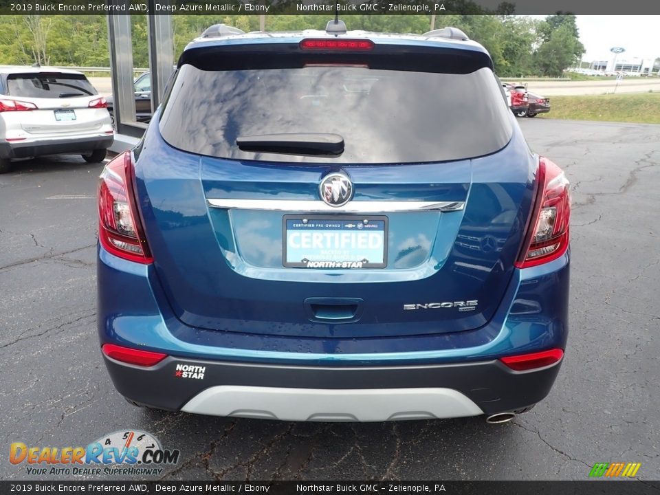 2019 Buick Encore Preferred AWD Deep Azure Metallic / Ebony Photo #5