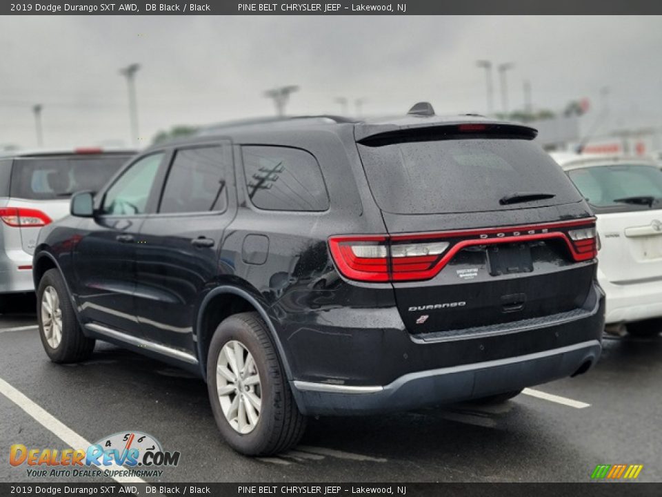 2019 Dodge Durango SXT AWD DB Black / Black Photo #5