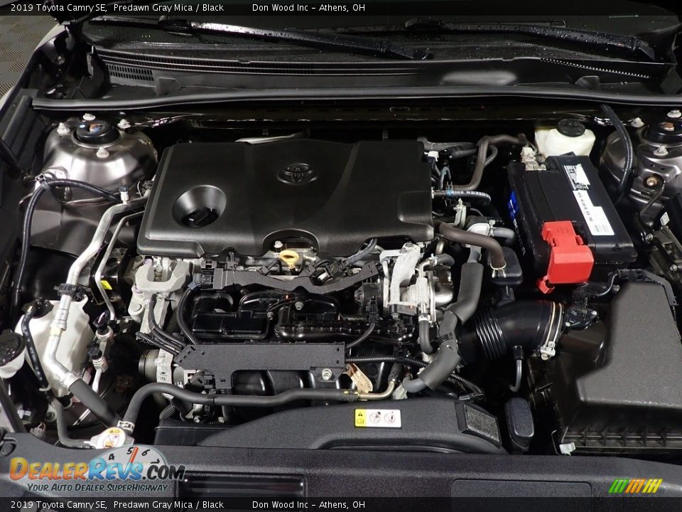 2019 Toyota Camry SE Predawn Gray Mica / Black Photo #7