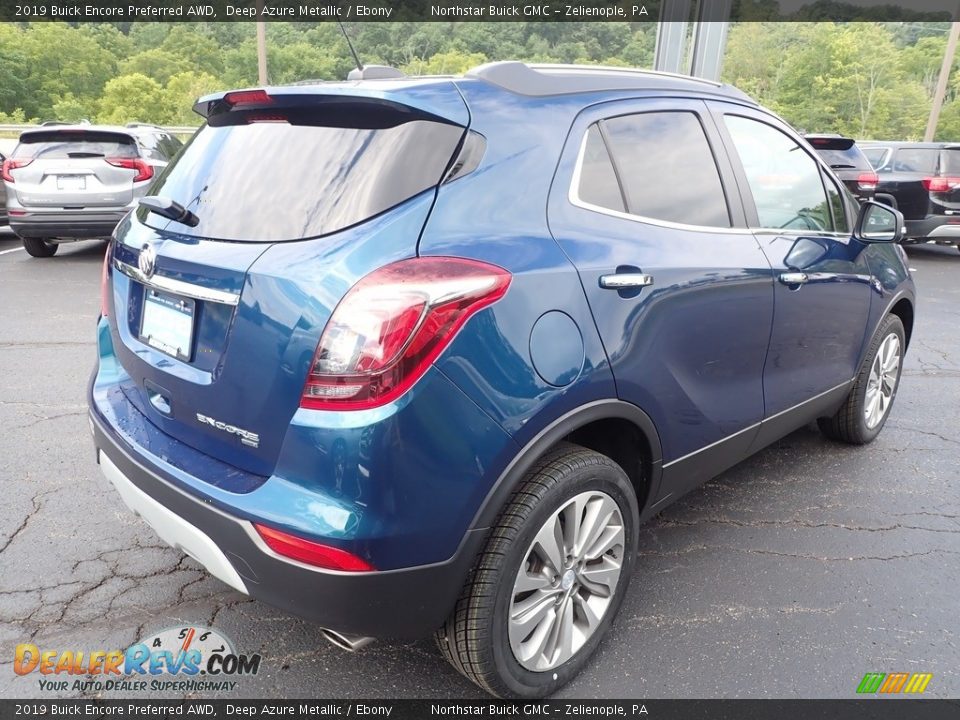 2019 Buick Encore Preferred AWD Deep Azure Metallic / Ebony Photo #7