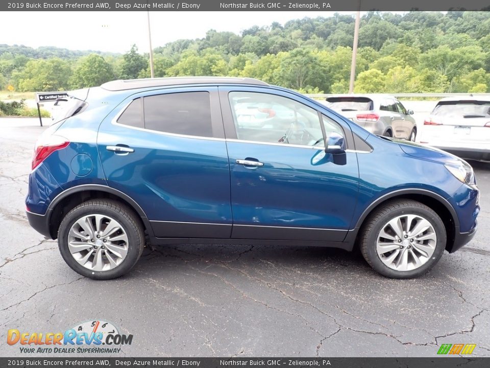 2019 Buick Encore Preferred AWD Deep Azure Metallic / Ebony Photo #8