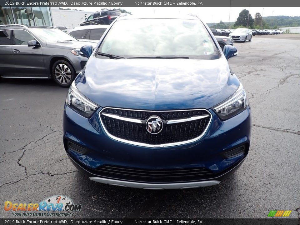 2019 Buick Encore Preferred AWD Deep Azure Metallic / Ebony Photo #11