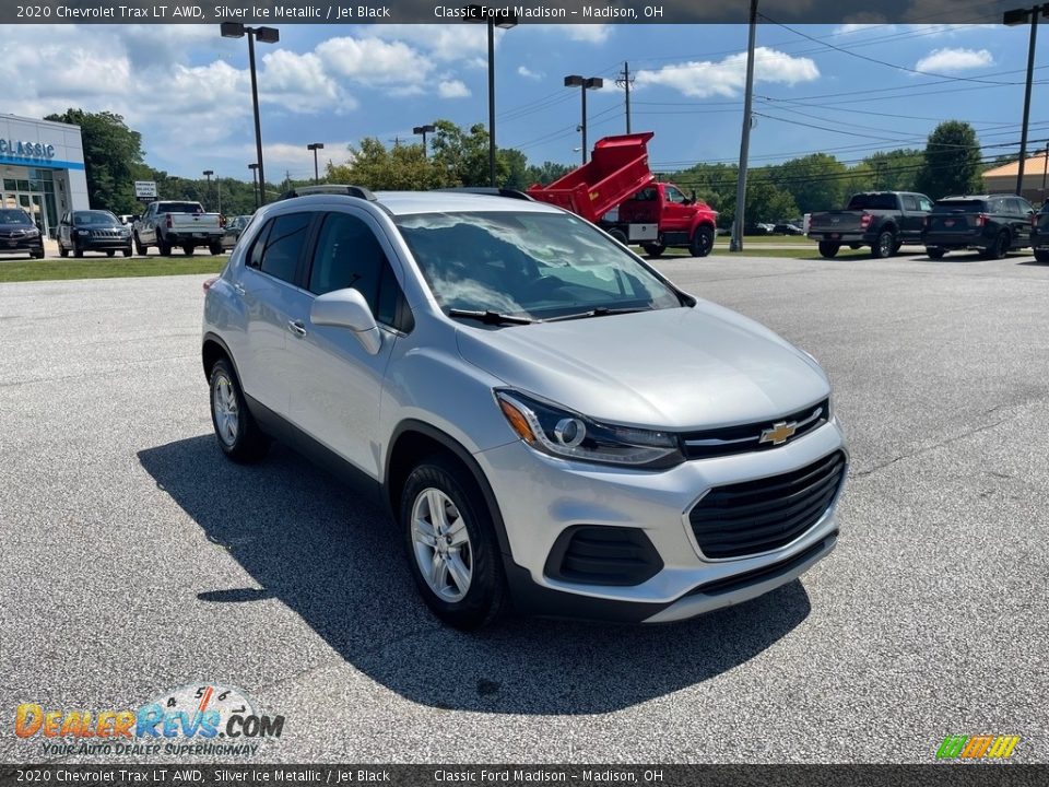 2020 Chevrolet Trax LT AWD Silver Ice Metallic / Jet Black Photo #3