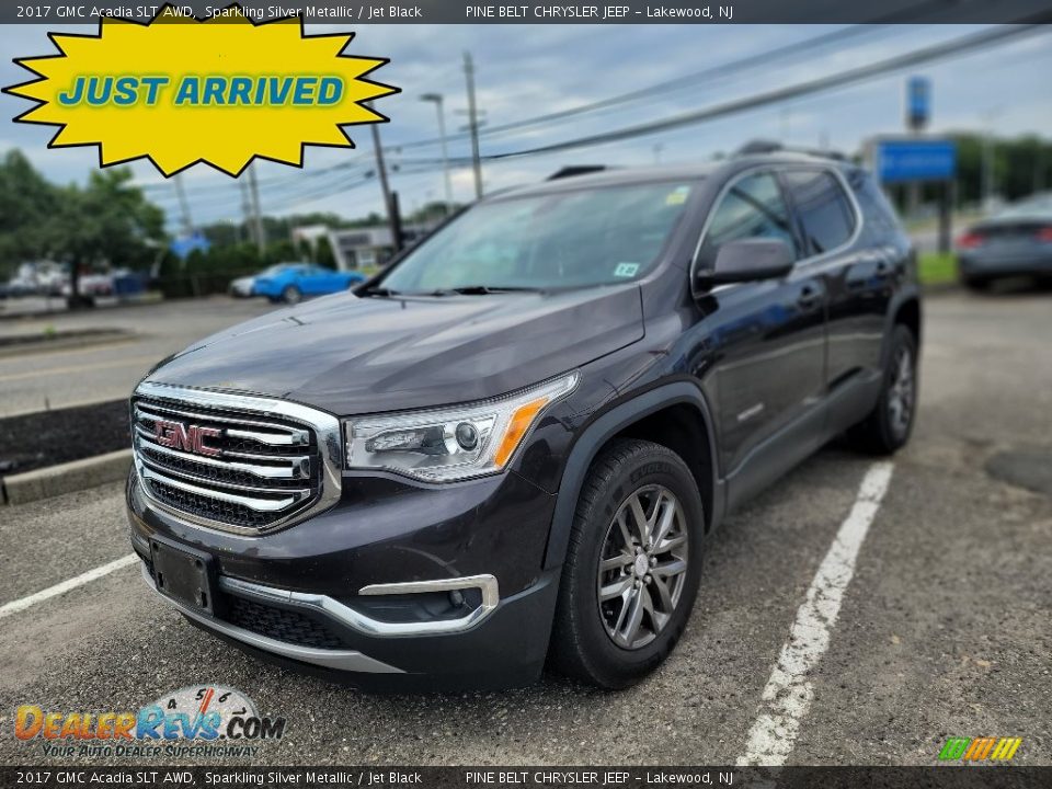 2017 GMC Acadia SLT AWD Sparkling Silver Metallic / Jet Black Photo #1