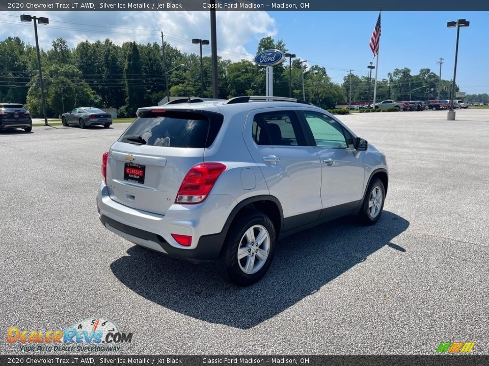 2020 Chevrolet Trax LT AWD Silver Ice Metallic / Jet Black Photo #5