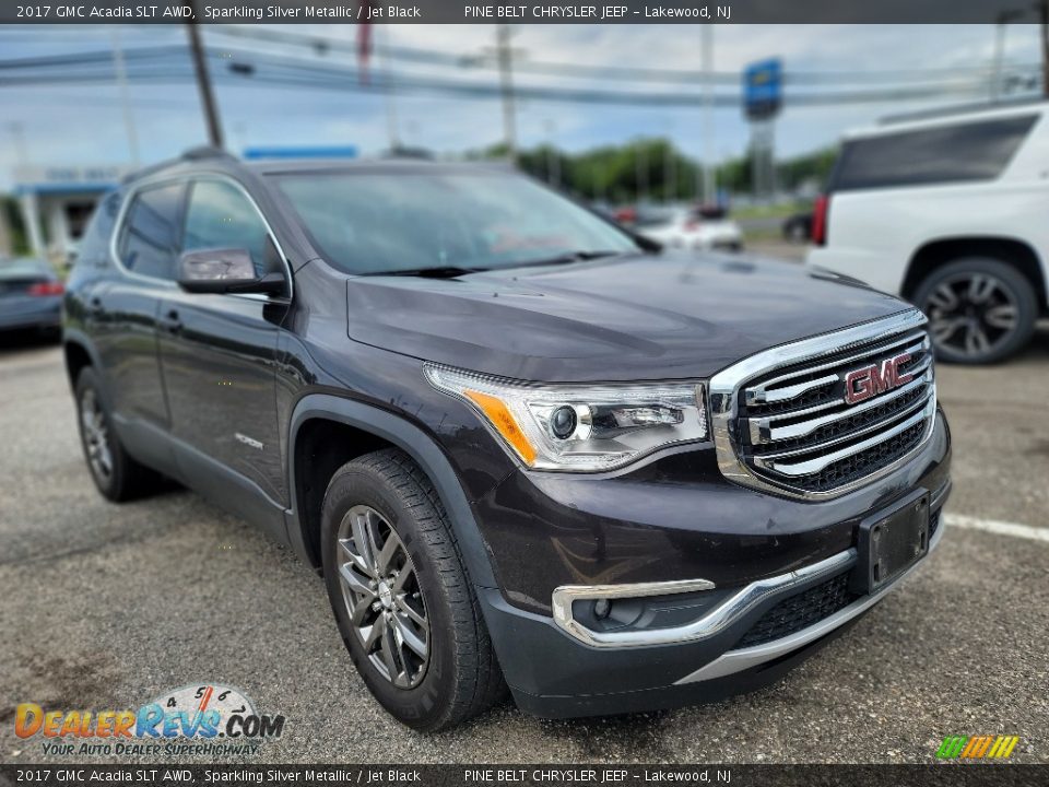 2017 GMC Acadia SLT AWD Sparkling Silver Metallic / Jet Black Photo #2