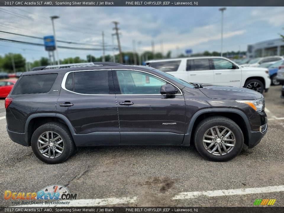 2017 GMC Acadia SLT AWD Sparkling Silver Metallic / Jet Black Photo #3