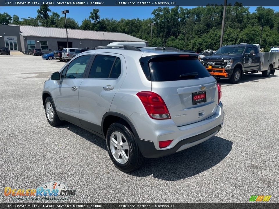 2020 Chevrolet Trax LT AWD Silver Ice Metallic / Jet Black Photo #7