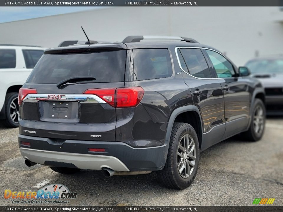 2017 GMC Acadia SLT AWD Sparkling Silver Metallic / Jet Black Photo #7