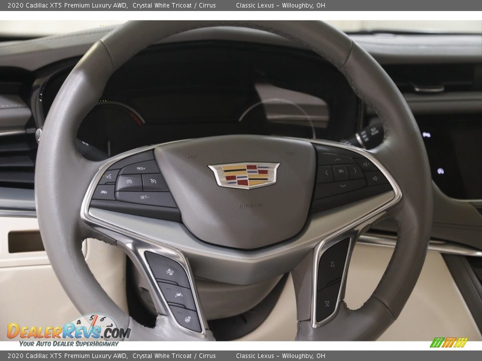 2020 Cadillac XT5 Premium Luxury AWD Steering Wheel Photo #7