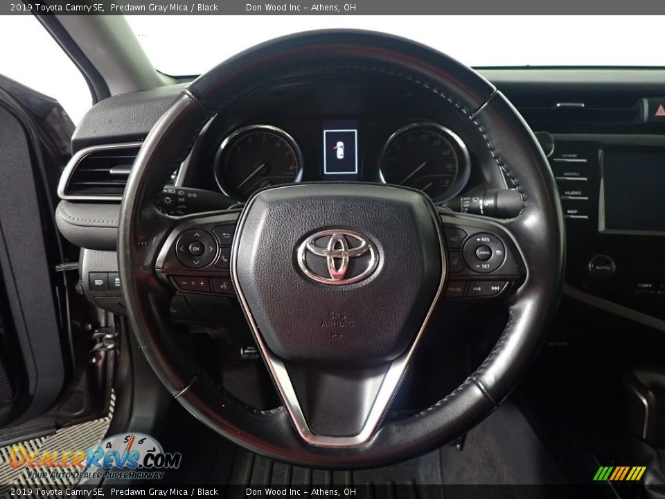 2019 Toyota Camry SE Predawn Gray Mica / Black Photo #27