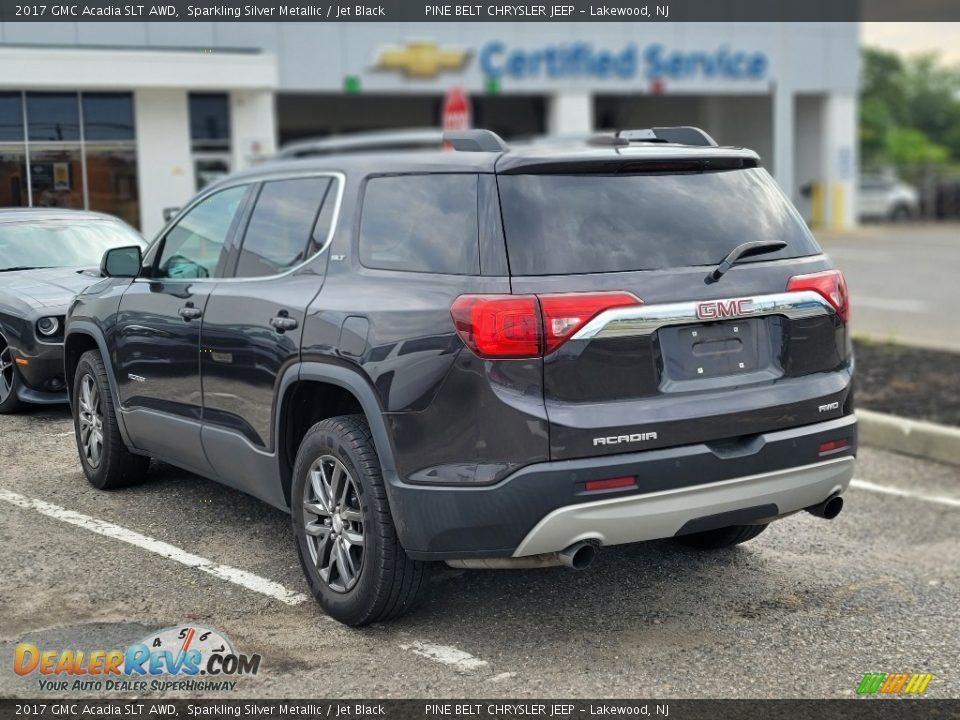 2017 GMC Acadia SLT AWD Sparkling Silver Metallic / Jet Black Photo #9