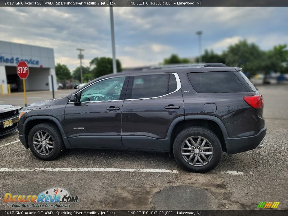 2017 GMC Acadia SLT AWD Sparkling Silver Metallic / Jet Black Photo #10