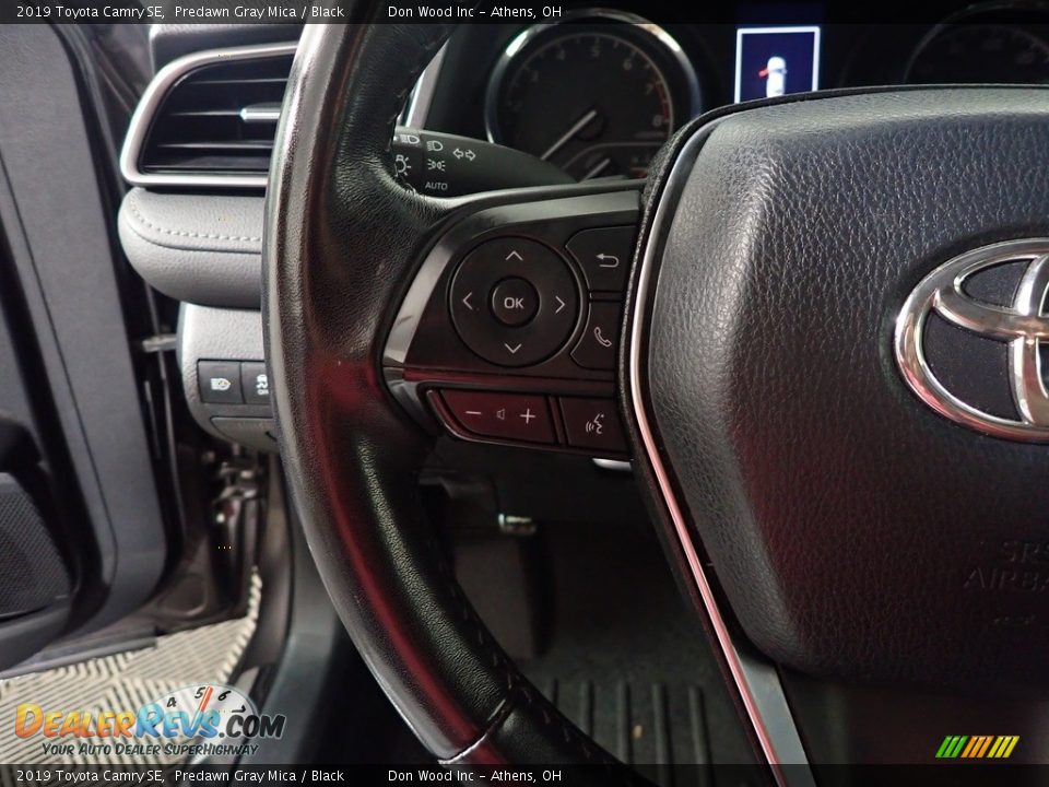 2019 Toyota Camry SE Predawn Gray Mica / Black Photo #29