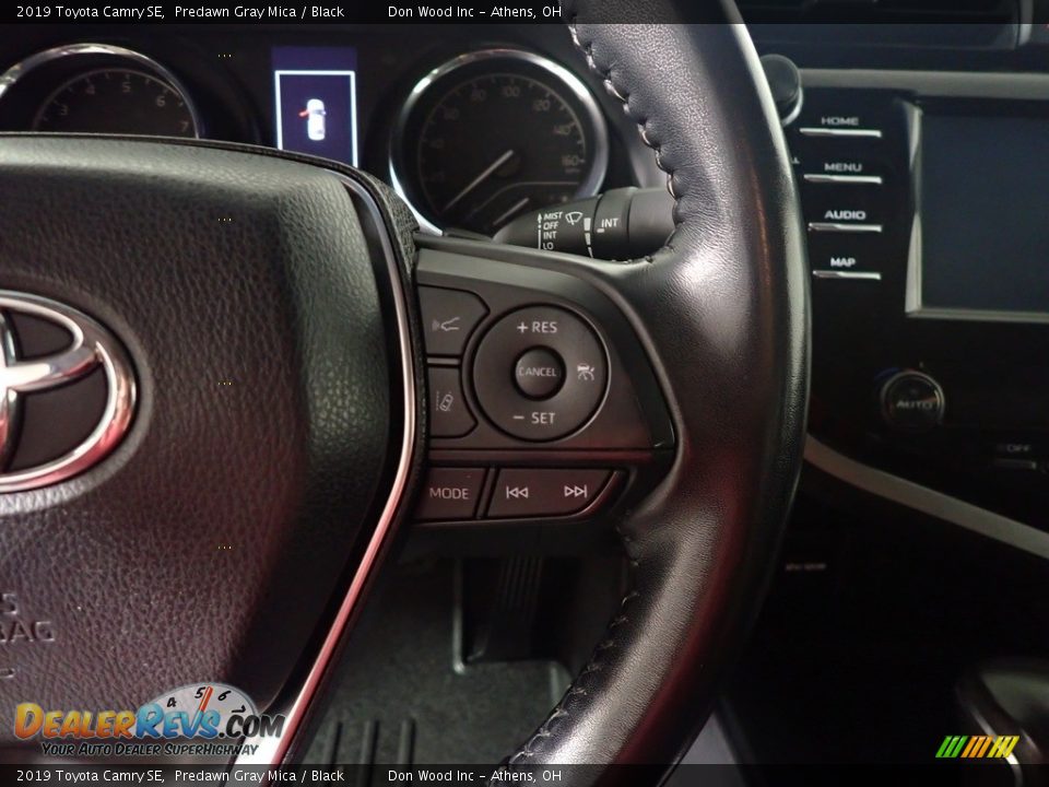 2019 Toyota Camry SE Predawn Gray Mica / Black Photo #30