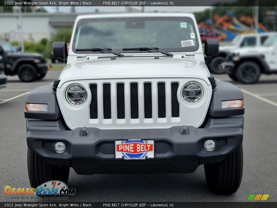 2022 Jeep Wrangler Sport 4x4 Bright White / Black Photo #2