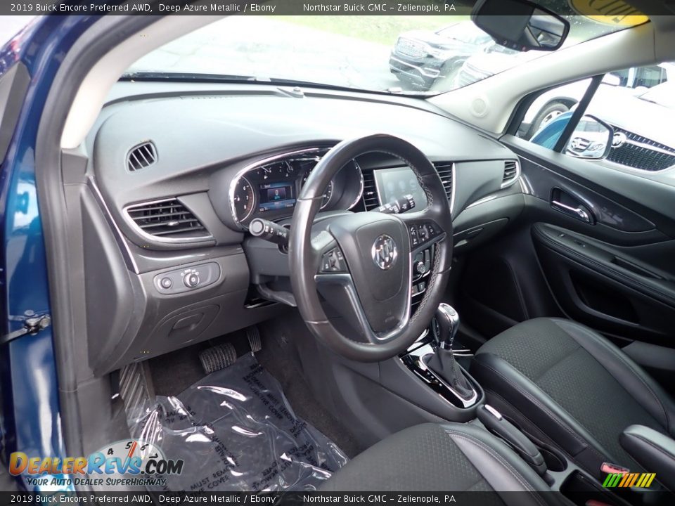 2019 Buick Encore Preferred AWD Deep Azure Metallic / Ebony Photo #29